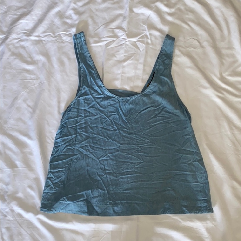 Jean tank top